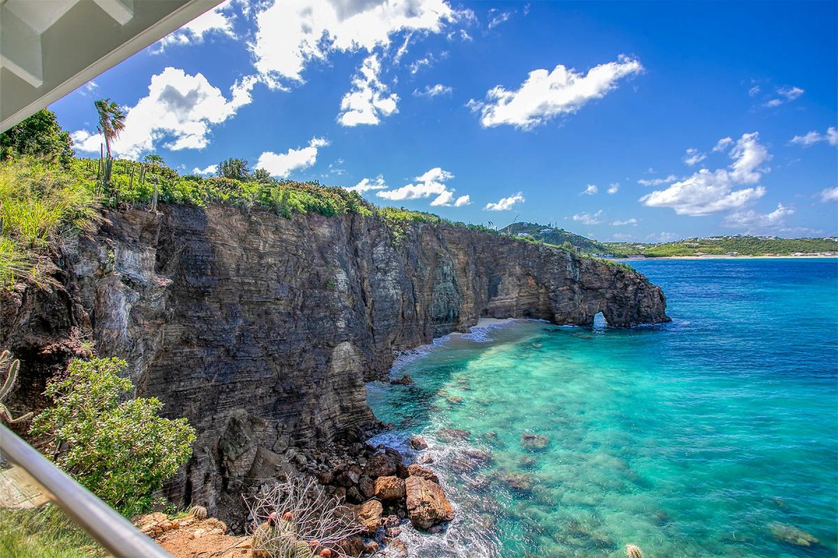 Luxury Villa Rental St Martin - View from Gazeebo